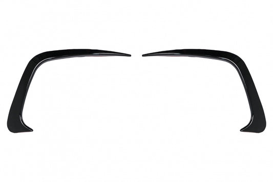 Rear Bumper Flaps Side Fins Flics Piano Black for BMW 3 Series G20 G21 G28 M-Sport (2018–Up)