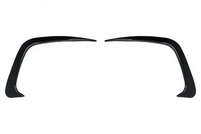 Rear Bumper Flaps Side Fins Flics Piano Black for BMW 3 Series G20 G21 G28 M-Sport (2018–Up)