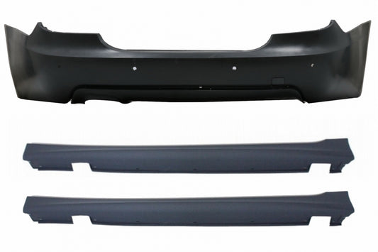 Rear Bumper M-Technik Design with Side Skirts for BMW 5 Series E60 (2003–2007)