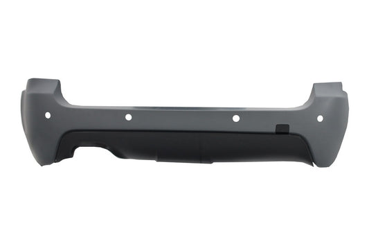 Rear Bumper M-Technik with Carbon Fiber Exhaust Tip for BMW 5 Series E61 Touring (2003-2007)