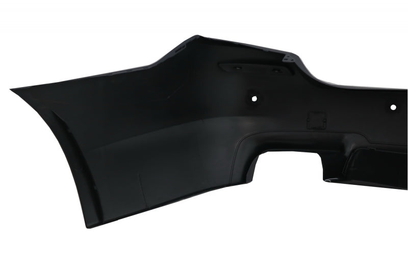 Rear Bumper M5 Style with Carbon Dual Twin Exhaust Tips for BMW 5 Series F10 Sedan (2011–2017)