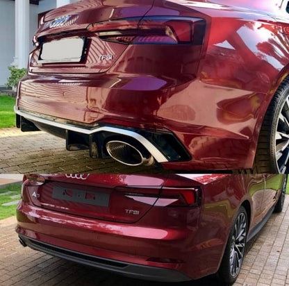 Rear Bumper RS5 Design for Audi A5 F5 Sportback / Coupe / Cabriolet (2017–Up)