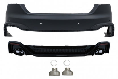 Rear Bumper Racing Look for Audi A5 F5 Facelift Coupe / Sportback (2020–Up)
