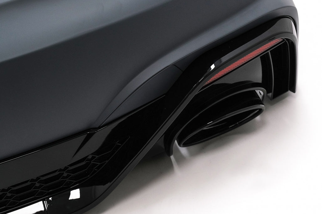 Rear Bumper Racing Look for Audi A5 F5 Facelift Coupe / Sportback (2020–Up)