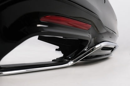 Rear Bumper S63 Design for Mercedes S-Class W222 Facelift Sedan (07.2017–08.2020)