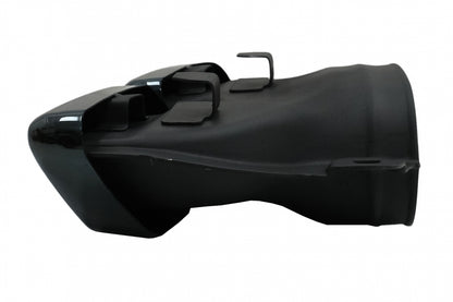 Rear Bumper S63 Design with Diffuser & Black Emerald Exhaust Tips for Mercedes S-Class W222 Facelift Sedan (07.2017–08.2020)