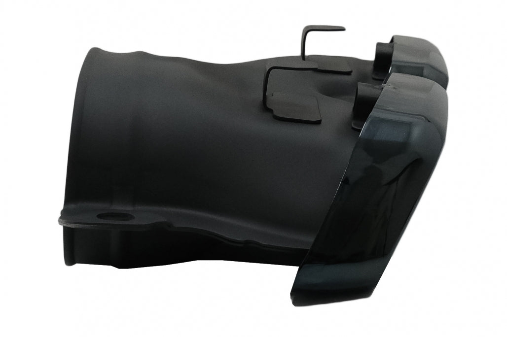 Rear Bumper S63 Design with Diffuser & Black Emerald Exhaust Tips for Mercedes S-Class W222 Facelift Sedan (07.2017–08.2020)