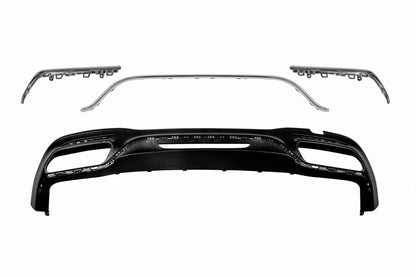 Rear Bumper S65 Design for Mercedes S-Class W222 (2013–2020)