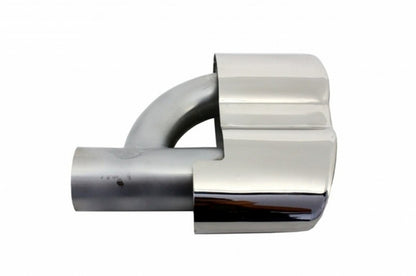 Rear Bumper S65 Design with Exhaust Muffler Tips for Mercedes S-Class W221 (2005–2011)