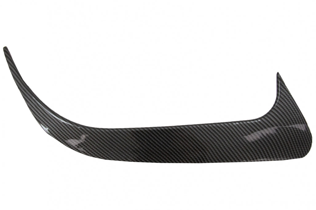 Rear Bumper Side Fins Carbon Look for Mercedes CLA W117 Sport Package (2014–2018)