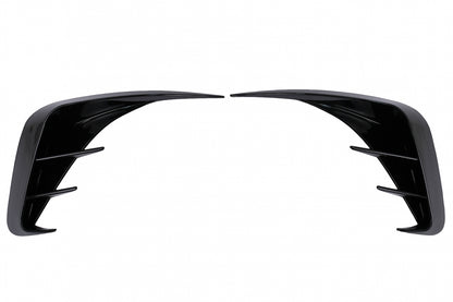 Rear Bumper Side Fins Flaps Piano Black for BMW 3 Series G20 G21 G28 M-Sport (2018–Up)