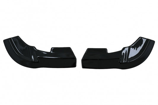 Rear Bumper Side Splitters Fins compatible with Mercedes A-Class W176 Sport Line A45 Hatchback (2012-2018) Piano Black