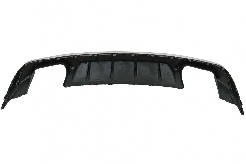 Rear Bumper Valance Diffuser compatible with Audi A3 8V Facelift Sedan Convertible (2016-2019) Standard SE Bumper S3 Design