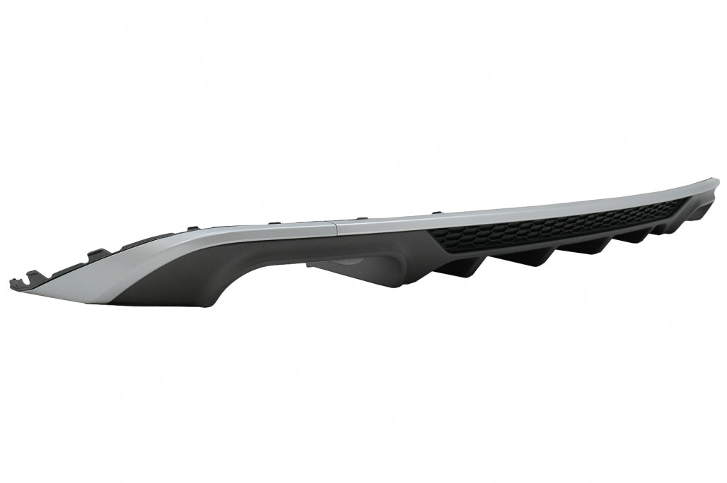 Rear Bumper Valance Diffuser compatible with Audi A3 8V Facelift Sedan Convertible (2016-2019) Standard SE Bumper S3 Design