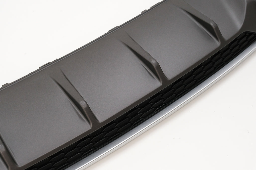 Rear Bumper Valance Diffuser compatible with Audi A3 8V Facelift Sedan Convertible (2016-2019) Standard SE Bumper S3 Design