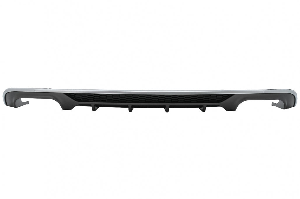 Rear Bumper Valance Diffuser compatible with Audi A3 8V Facelift Sedan Convertible (2016-2019) Standard SE Bumper S3 Design