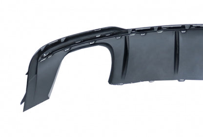 Rear Bumper Valance Diffuser compatible with Audi A3 8V Facelift (2016-2019) S-Line Bumper Sedan Convertible S3 Design
