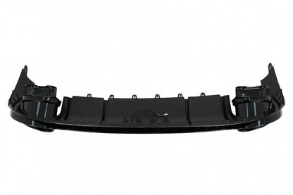 Rear Bumper Valance Diffuser compatible with Audi A3 8Y Sedan S-Line and S3 2020-up, aggressive design with brake light, premium plastic build.