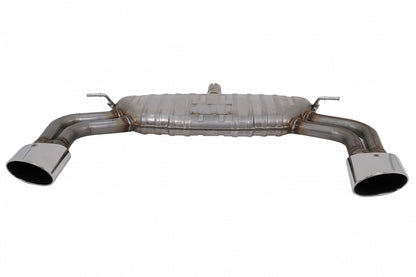 Rear Bumper Valance Diffuser with Exhaust System for Audi A3 8V Facelift Sedan Convertible (2016–2019) S3 Design