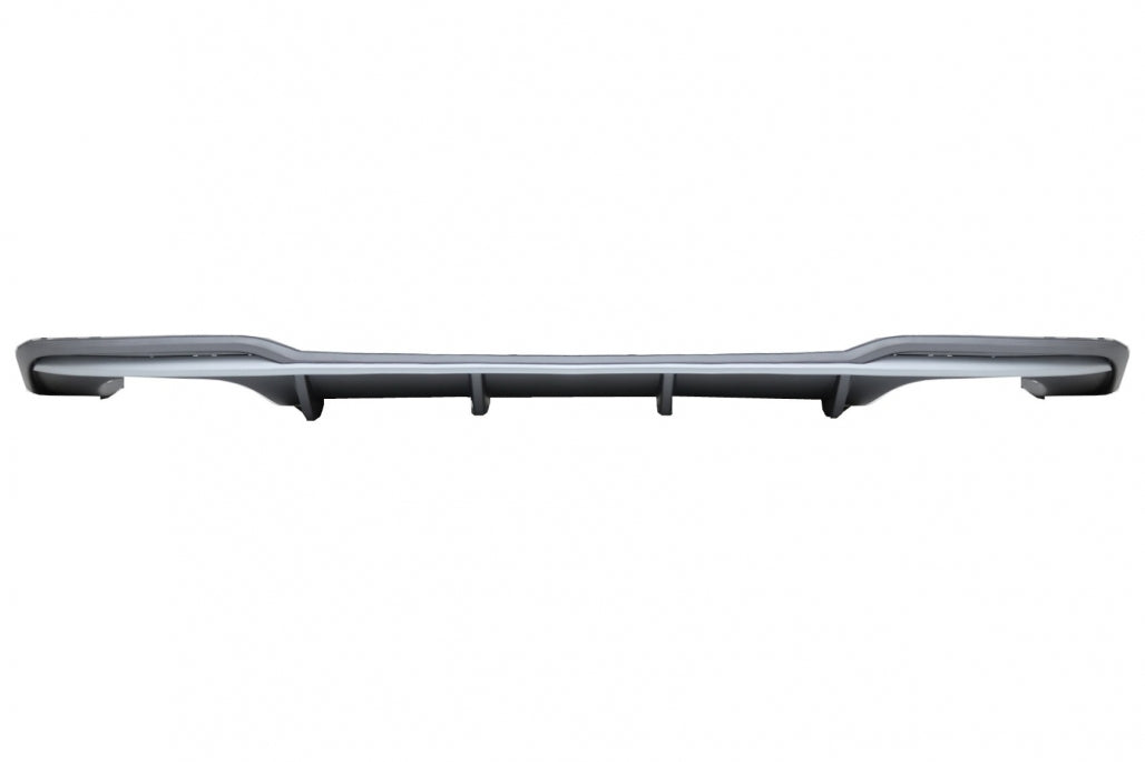 Rear Bumper Valance Diffuser with Exhaust System for Audi A3 8V Facelift Sedan Convertible (2016–2019) S3 Design