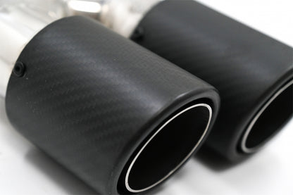 Rear Bumper for BMW 3 Series E46 Sedan (1998–2004) M-Technik Design with Carbon Exhaust Tip