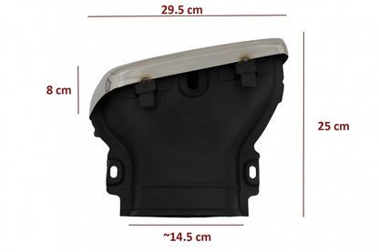 Rear Bumper with Chrome Exhaust Tips E63 Design for Mercedes E-Class W213 Sedan (2016–2019)