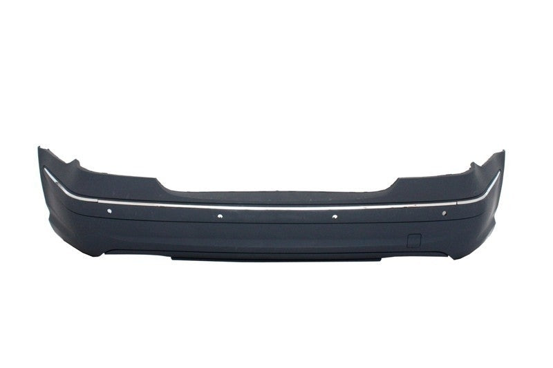Rear Bumper with Chrome Strips for Mercedes E-Class W211 Sedan (2003–2009)