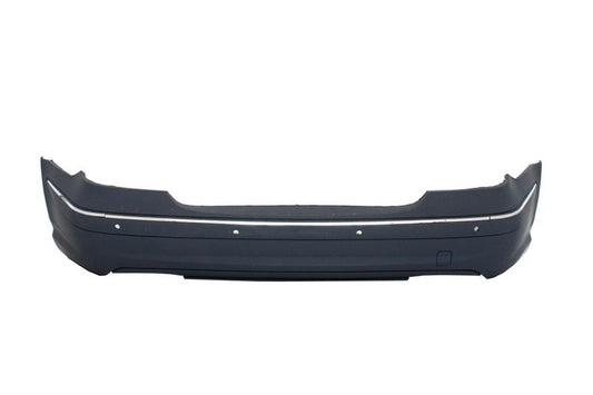 Rear Bumper with Chrome Strips for Mercedes E-Class W211 Sedan (2003–2009)