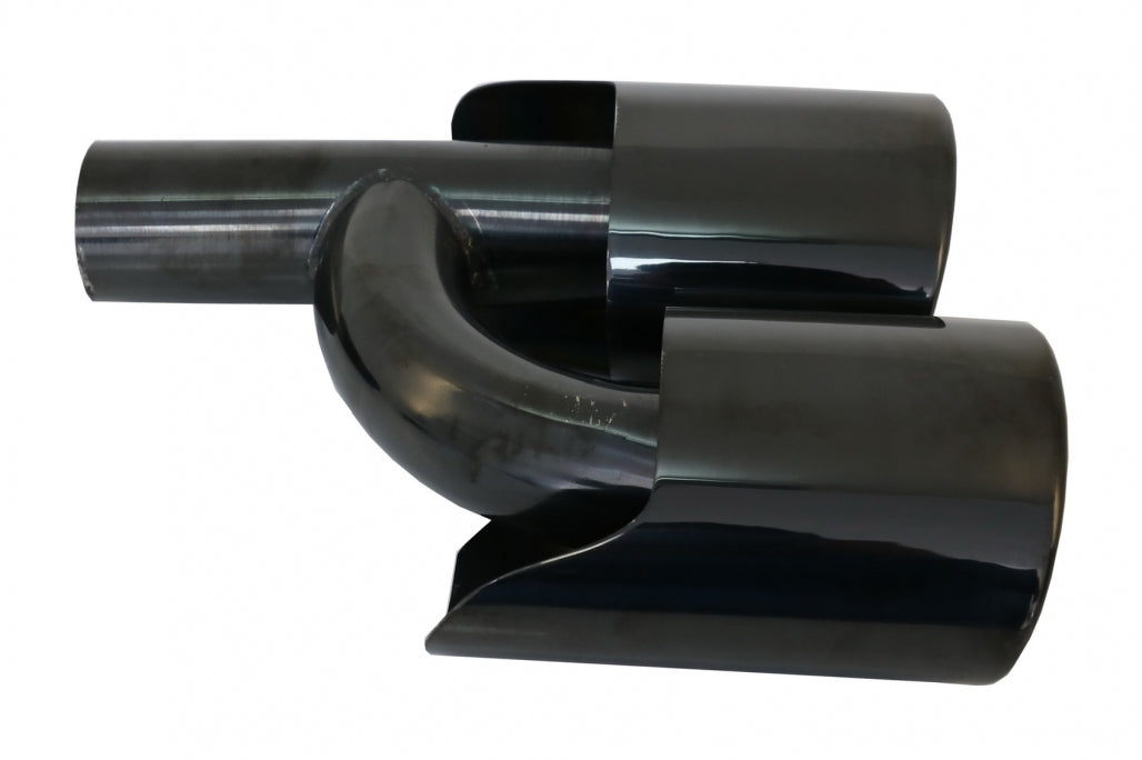 Rear Bumper with Diffuser and Black Exhaust Muffler Tips S65 Design for Mercedes S-Class W221 (2005–2013)