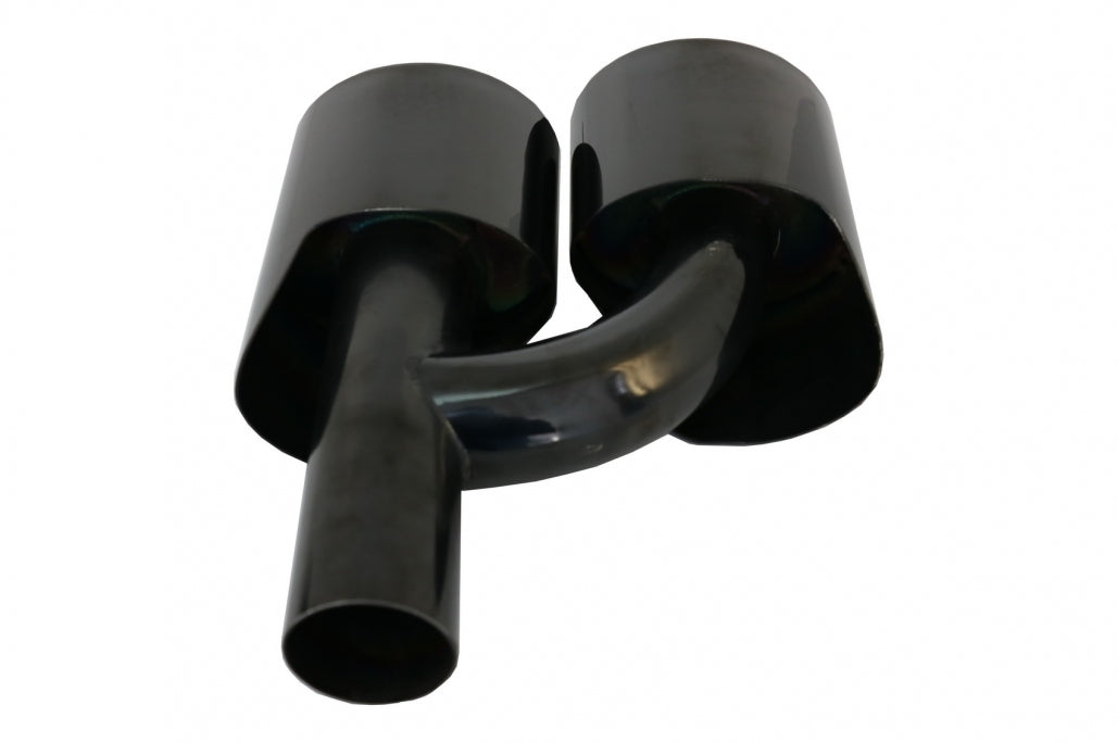 Rear Bumper with Diffuser and Black Exhaust Muffler Tips S65 Design for Mercedes S-Class W221 (2005–2013)