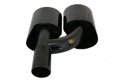 Rear Bumper with Diffuser and Black Exhaust Muffler Tips S65 Design for Mercedes S-Class W221 (2005–2013)