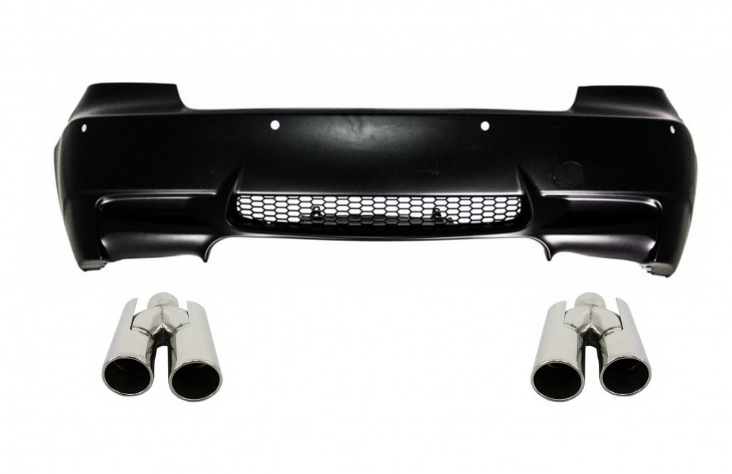 Rear Bumper with Exhaust Tips for BMW 3 Series E92 E93 (2006–2010) M3 Design