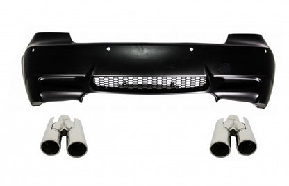 Rear Bumper with Exhaust Tips for BMW 3 Series E92 E93 (2006–2010) M3 Design