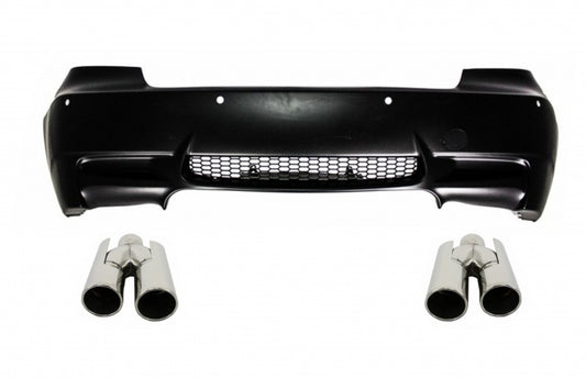 Rear Bumper with Exhaust Tips for BMW 3 Series E92 E93 (2006–2010) M3 Design