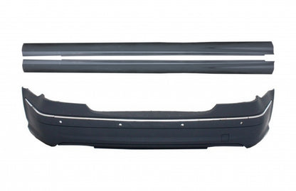 Rear Bumper with Side Skirts Sport Design for Mercedes E-Class W211 Sedan (2003–2009)
