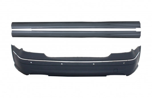 Rear Bumper with Side Skirts Sport Design for Mercedes E-Class W211 Sedan (2003–2009)