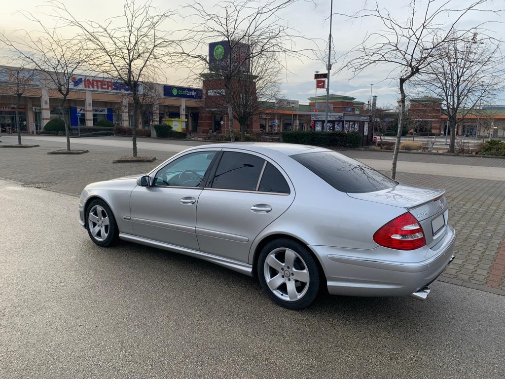 Rear Bumper with Side Skirts Sport Design for Mercedes E-Class W211 Sedan (2003–2009)