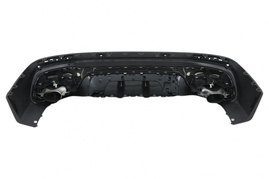 Rear Diffuser 45 S Design with Chrome Exhaust Tips for Mercedes GLB X247 SUV (2020–Up)