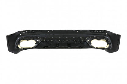 Rear Diffuser 45 S Design with Chrome Exhaust Tips for Mercedes GLB X247 SUV (2020–Up)