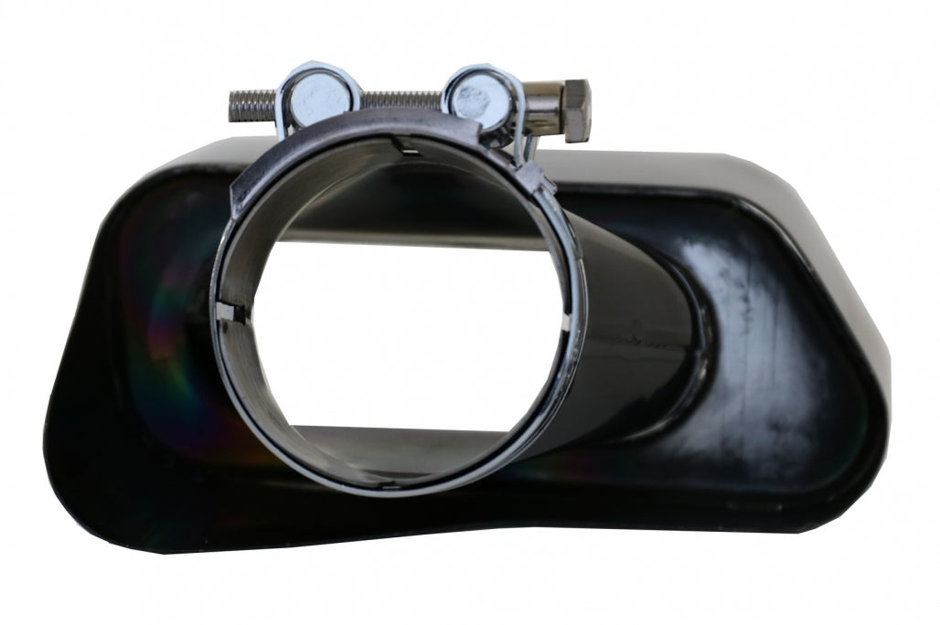 Rear Diffuser 550i Design Double Outlet with Square Exhaust Tips for BMW 5 Series F10 F11 (2011–2017)