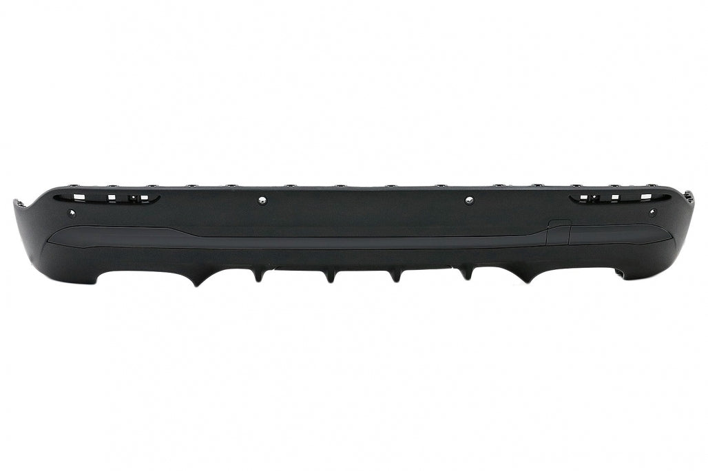Rear Diffuser Aero 45S Design with Chrome Exhaust Tips for Mercedes GLA SUV H247 Sport Line (2020–Up)