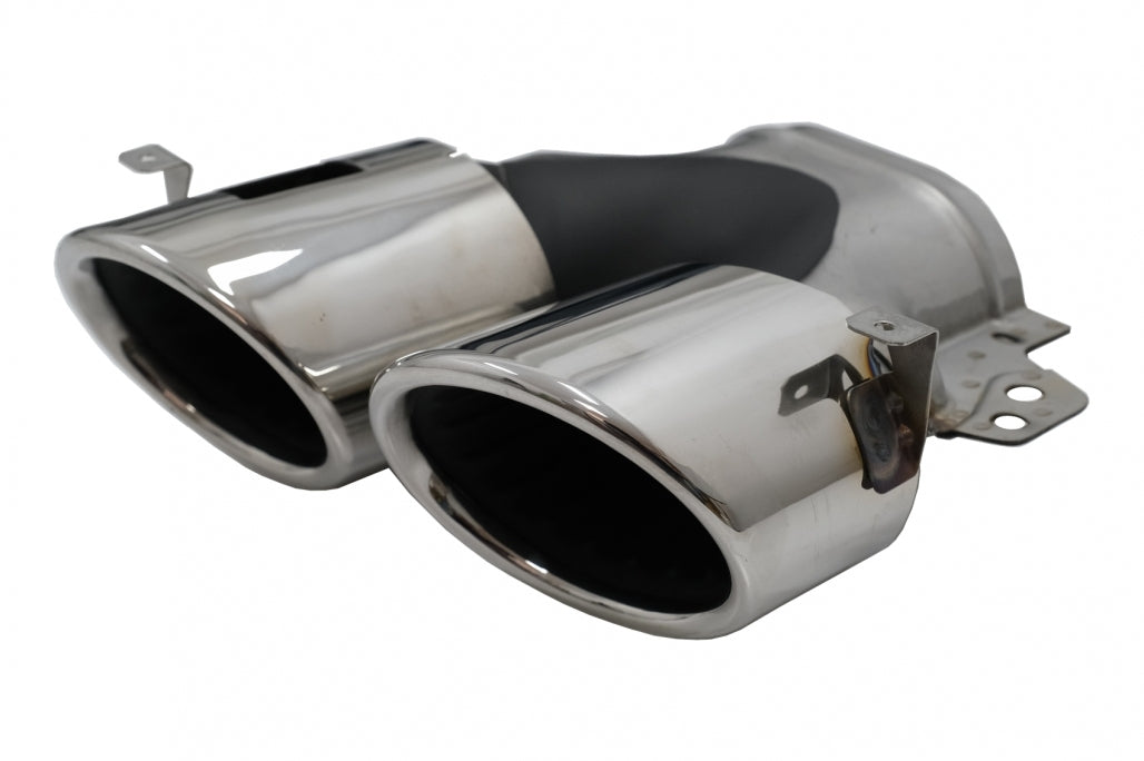 Rear Diffuser Aero 45S Design with Chrome Exhaust Tips for Mercedes GLA SUV H247 Sport Line (2020–Up)