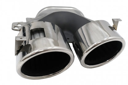 Rear Diffuser Aero 45S Design with Chrome Exhaust Tips for Mercedes GLA SUV H247 Sport Line (2020–Up)