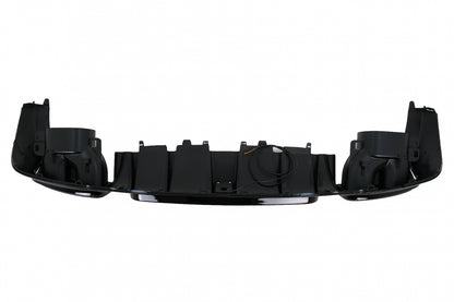 Rear Diffuser B Design Piano Black for Mercedes E-Class W213 Sport Line (2016–2019)