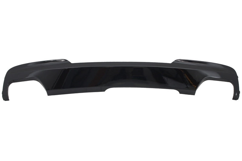 Rear Diffuser Brilliant Black 550i V8 LCI Square Tips Kit for BMW 5 Series F10 F11 (2011–2017)