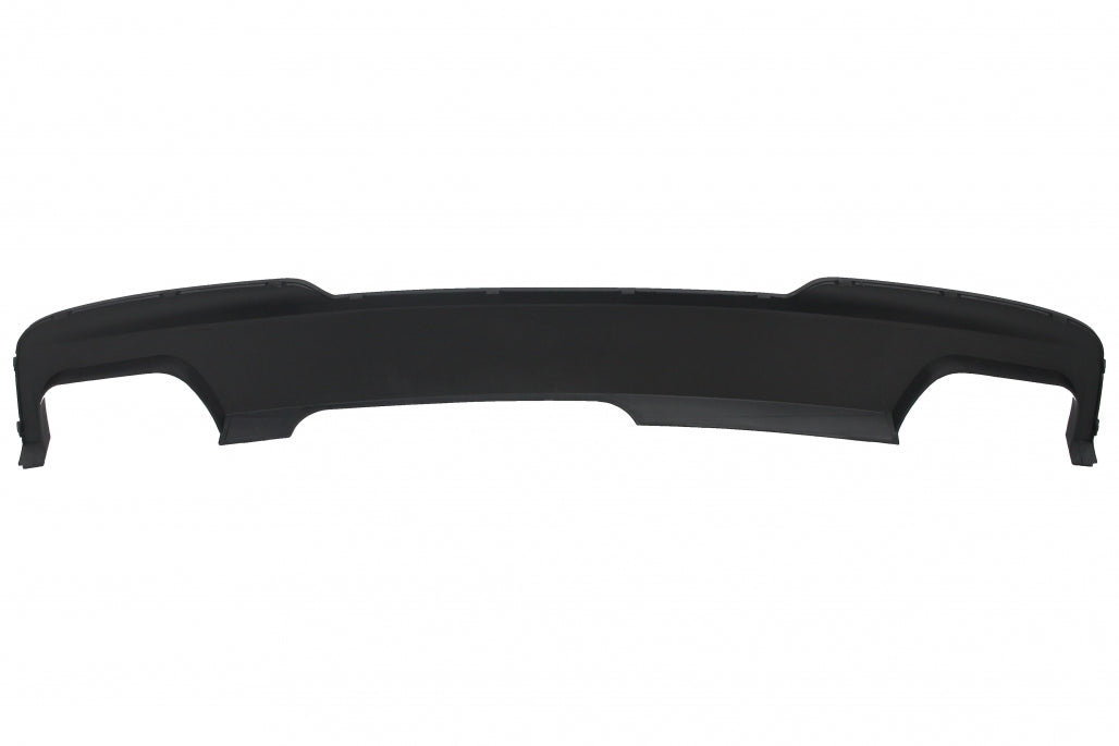 Rear Diffuser Brilliant Black with Sport 550i Exhaust Tips for BMW 5 Series F10 F11 (2011–2017)