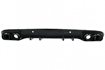 Rear Diffuser C43 Night Package with Black Tips for Mercedes C-Class C205 A205 (2014–2019)