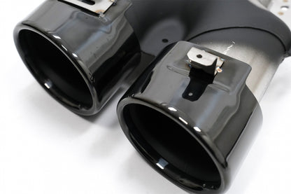 Rear Diffuser C43 Night Package with Black Tips for Mercedes C-Class C205 A205 (2014–2019)