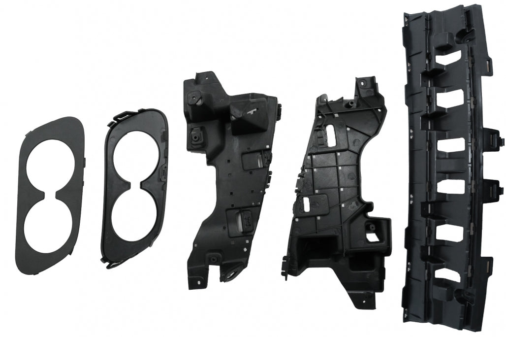 Rear Diffuser C43 Night Package with Black Tips for Mercedes C-Class C205 A205 (2014–2019)