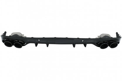 Rear Diffuser C43 Night Package with Black Tips for Mercedes C-Class C205 A205 (2014–2019)